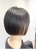 ショートボブ/ミニボブ/切っぱなしボブ/インナーカラー