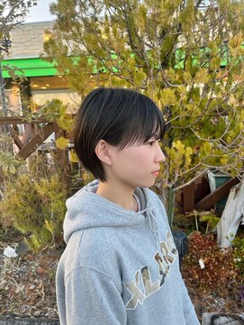 コバルト(Cobalt) 小顔/黒髪ショート/ナチュラルショート