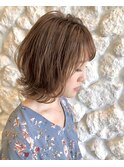 Moana【駒沢】#ミディアムボブ#レイヤーボブ#外はねボブ