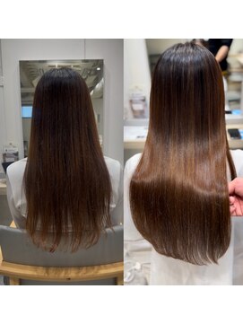 ラベスト キョウト(LOVEST) 京都髪質改善◆縮毛矯正before～after