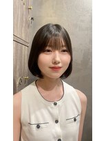 アイニティ(Inity) 【Inity】韓国風タンバルモリボブ