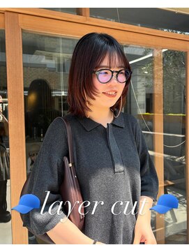 ミー(mii) 【mii】レイヤーカット/顔まわりレイヤー