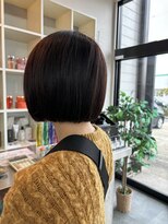 リノ 金山(Rino) デザインカラー/レイヤーカット/ウェットヘア/オリーブベージュ