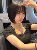 骨格に合わせた小顔似合わせボブカット 梅田