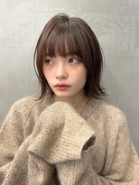 セイドット フクオカ(Say.FUKUOKA) 【Say.福岡】外はねボブ×長めボブ×ベージュブラウン×髪質改善