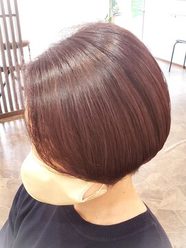 【まるみグラボブ】　メテオ・オレンジベージュ