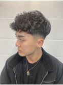 メンズカットフェードスキンフェードメンズパーマバーバー