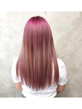 salon de MiLK 札幌大通店【サロン ド ミルク】 夏に流行るハイトーンペールピンク!!