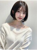 20代30代40代抜け感ショートレイヤー地毛風春カラー