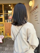 ヒントステーション(HINTSTATION) 〈浅草 半個室〉髪質改善/スモーキーグレージュ