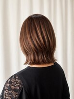 ココカラヘアー ニコ(cococara hair nico) くびれカット/顔まわりレイヤー/ベージュ/髪質改善/ボブ