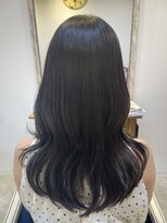 ヘアアンドヘッドスパ エリー(hair&headspa elly)&nbsp;髪質改善×韓国風レイヤー×透明感のある暗髪