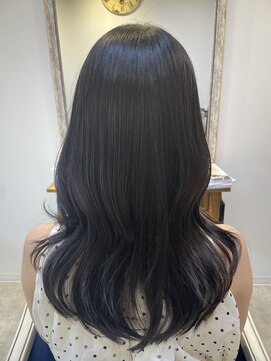 ヘアアンドヘッドスパ エリー(hair&headspa elly) 髪質改善×韓国風レイヤー×透明感のある暗髪