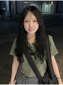 【NEELU_Rio】 ブラック パーマ風巻き