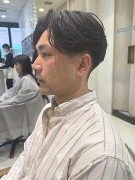 ハイプ メン 藤沢(HYPE MAN) フェザーパーマニュアンスパーマ毛流れパーマメンズパーマ