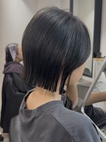 ラフ 立川(Laff) 切りっぱなしボブ/外ハネボブ/縮毛矯正/髪質改善/ツヤ髪スタイル