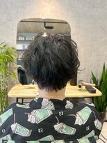 ヘイリー(HAILEY) 大人のくせ毛風ショートヘア×アッシュグレージュ