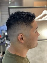 trriger men’s shop/トリガー/十三/メンズ/パーマ/フェード【10/3 OPEN（予定）】 &nbsp;ハイフェードショートスタイル