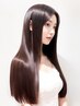 【くせうねり抑制・圧倒的艶髪へ】ケラチンヘアエステ＋カット￥22000 