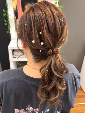 ジェネータ 新横浜店(GENETA) ローポニー【新横浜ヘアセット/ヘアメイク】
