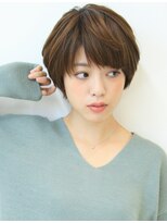 ラグエル(RAGUEL)&nbsp;【30代40代50代】　フォルムが綺麗な大人ショート　RAGUEL