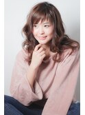 【LaLaTerrace】大人カジュアルほつれウェーブ　LaLaTerrace風