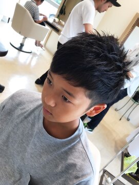 ルネッタ (Lunetta) 「キッズスタイル」爽やかアシメマッシュ