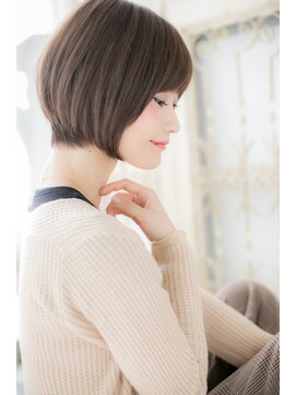 モッズ ヘア 福岡姪浜店(mod's hair) *mod's姪浜*…大人かわいい前下がり小顔マッシュショートa