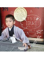 ハナココ 水戸店(hana Coco) 七五三 ヘアセット 袴着付け 崩れない 5歳 男の子ヘア 茨城 水戸