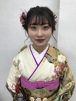 シーク(seek) 【seek菜月】成人式ヘアセット【長野 松本】