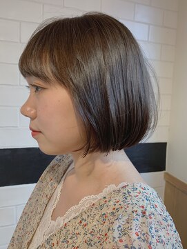 ブラウン ナカノ(BROWN nakano) ボブ×アッシュカラー