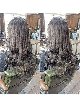 ヘアーサロン リバース(Hair Salon Rebirth) 【防府/Rebirth】グレー系グラデーション