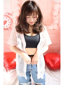 マーリャヘアー(mallia hair) 夏オススメゆるふわロング小顔ヘア塚本敦司