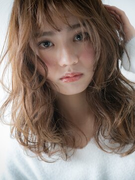 カバーヘア イヴ 戸頭店(COVER HAIR EVE) ミルクティーアッシュくせ毛風こなれヘア201v戸頭10代20代30代