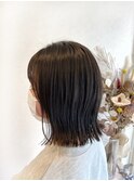 【Isola】切りっぱなしボブ×ミディアム