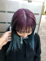 ホープ 渋谷(HOPE) 2トーンカラーピンク×ブルー