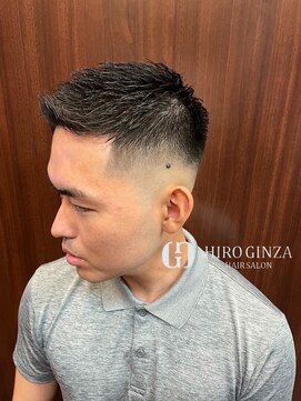 ヒロギンザ 五反田店(HIRO GINZA) フェードスタイル　五反田　理容室　床屋