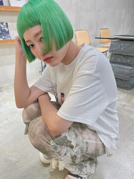 キヴィ(kivi) ミニボブ / グリーン