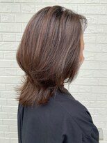 アンジュ 篠ノ井店(ange) こなれミディ　大人ウルフスタイル
