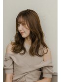 セミロング/韓国風/レイヤー