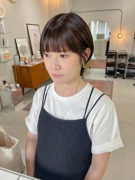 ヘアー アイス カンナ(HAIR ICI Canna) 大人可愛い小顔前下がりボブ×ナチュラルボブ×ミニボブ20代30代