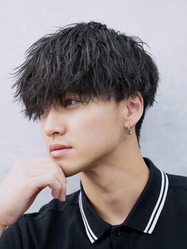 クロムトウキョウ ザ バーバー ネオン 新宿店(CHROM TOKYO the Barber ne/on) 無造作ラフショートマッシュ