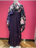 袴の着付け&ヘアセット