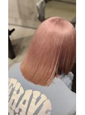 ペールピンク×高濃度水素髪質改善