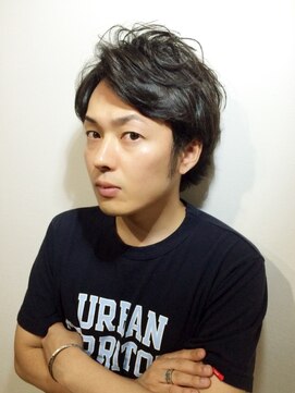 トレンチ(TRENCH) かきあげショートスタイル×TRENCH