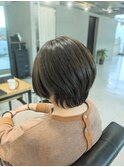 マッシュウルフ　襟足短め
