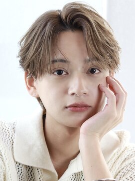 オーシャントーキョー サニー 原宿(OCEAN TOKYO Sunny) 韓国ヘアコンマバング韓国マッシュセンターパートパーマ毛流れ