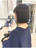 パツっとボブ