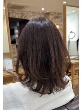 シエル エマージュ 松戸(CIEL Emerge) 【くびれヘア×オーガニックブラウンカラー】