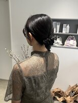 エイゾー 銀座(EIZO)&nbsp;タイトシニヨン / シニヨンヘア / お呼ばれヘア